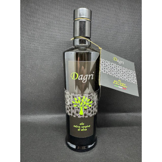 Bottiglia olio extravergine biologico 0,50cl